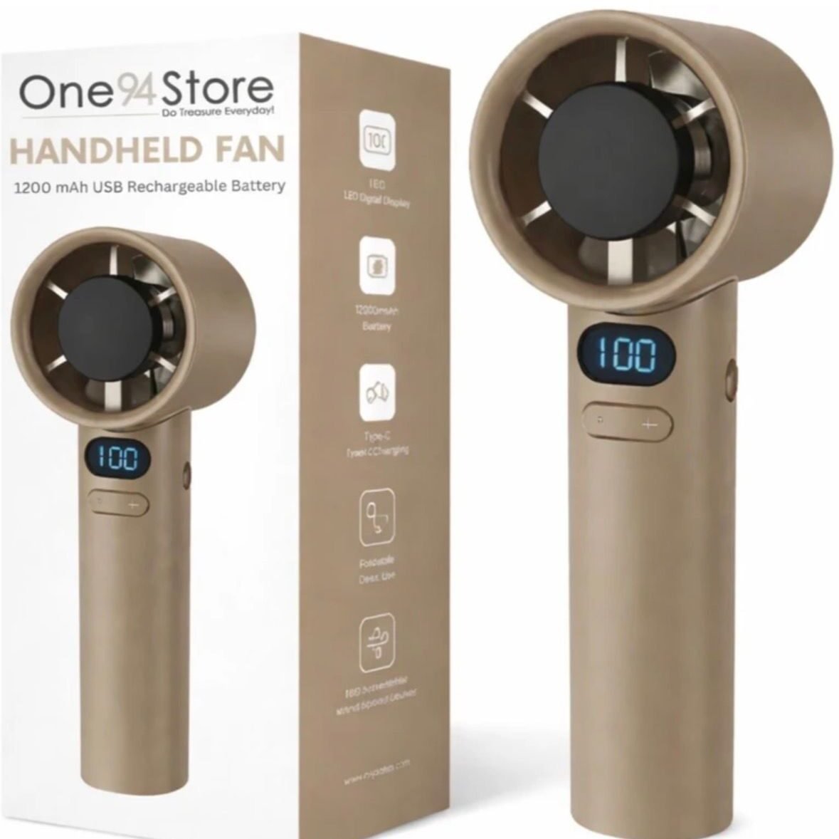 WhatsApp Image 2026-03-30 at 7.30.18 PM Hand Fan Rechagable With Display - Image 1