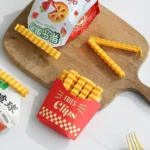 French Fries Shape Magnetic Lifafa Clip