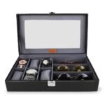 6 Watch 3 Sunglasses Case
