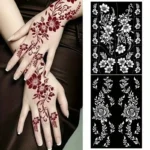 Mehndi Design 2 Hand Card