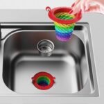 Sink Drain Basket Rainbow