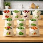 Vegetable Bag Cotton 10pc