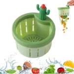 Sink Drain Basket With Push Button