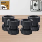 Washing Machine Feet Pad Black 4pc