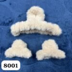 Fur Clutcher 3pc Set 8001 Random Colour