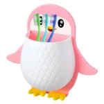 Penguin Toothbrush Paste Holder