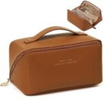Makeup Kit Bag Brown