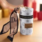 Cylinder Shape Mini Coin Purse Key Chain