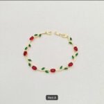 Lotus Bracelet Red A