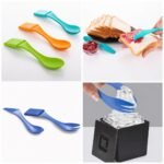 4 In 1 Cutlery Set Spoon Fork Knife Tongs