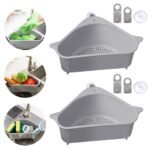 Sink Drain Basket Grey Trangle
