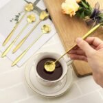 Dessert Spoon 4pc Set Golden