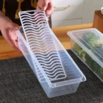 Fridge Container Storage Box With Jali 6pc