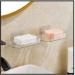 Wall Soap Case Acrylic 2pc Pack