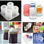 4 Grid Silicone Ice Mold