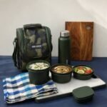Air Lock Meal Mate Steel Lunch Set Camouflage