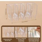 4 Grid Toothpaste Cream Tube Holder